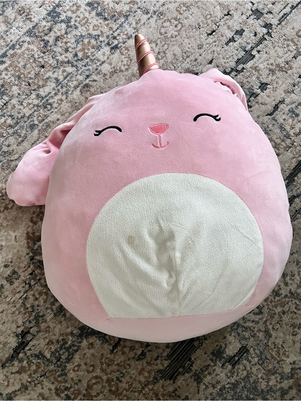 ULTRA RARE 16" Legacy the Bunnycorn Squishmallow Pillow Plush